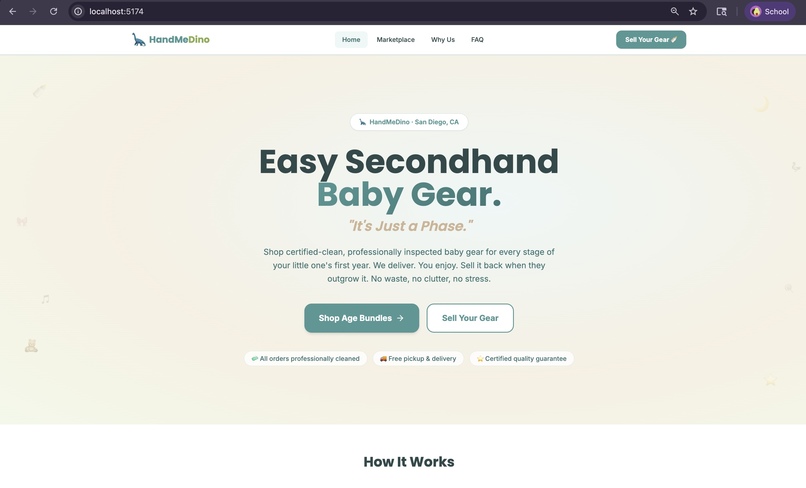 HandMeDino – screenshot 1