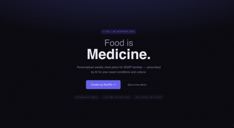 NutriRx – screenshot 1