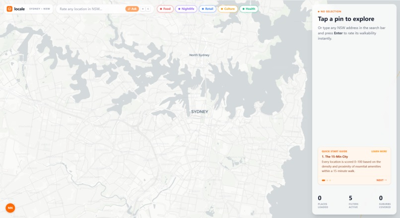 LOCALE - Location Intelligence Explorer – screenshot 1