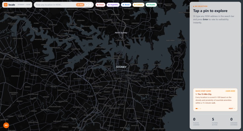 LOCALE - Location Intelligence Explorer – screenshot 2