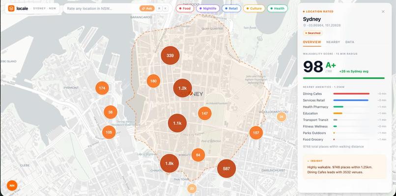 LOCALE - Location Intelligence Explorer – screenshot 3
