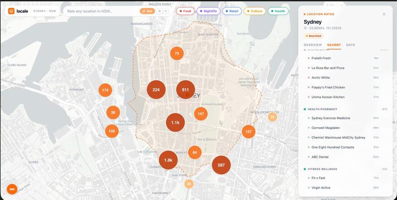 LOCALE - Location Intelligence Explorer – screenshot 4