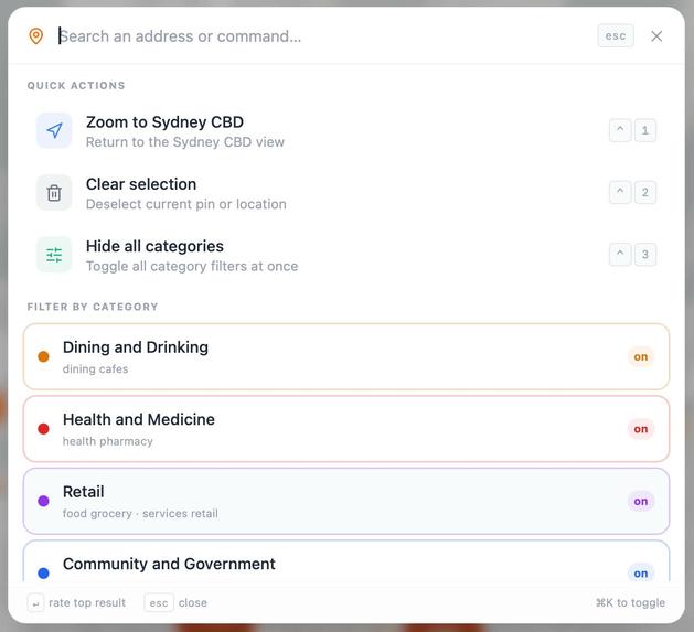 LOCALE - Location Intelligence Explorer – screenshot 5