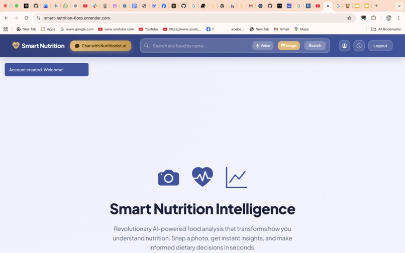 Smart Nutrition Intelligence – screenshot 3
