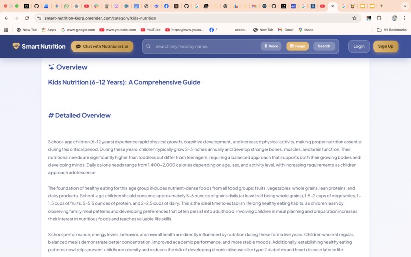 Smart Nutrition Intelligence – screenshot 4