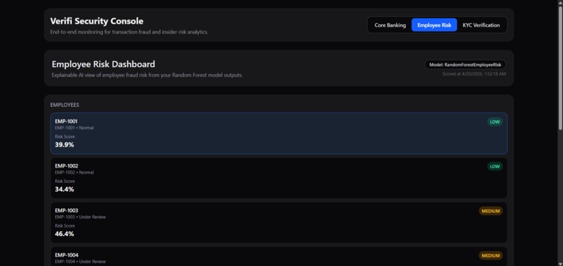 VeriFi – screenshot 2