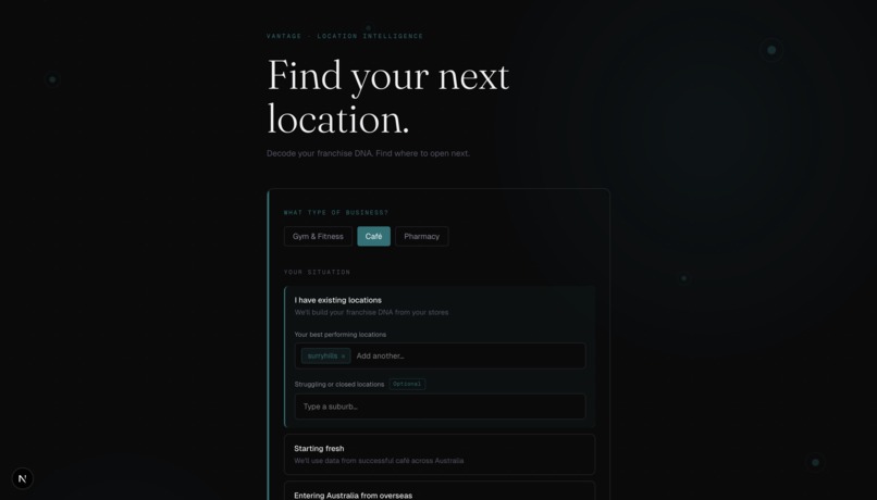 Vantage- The next Business Location Finder – screenshot 3