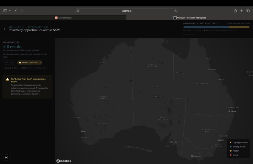 Vantage- The next Business Location Finder – screenshot 6