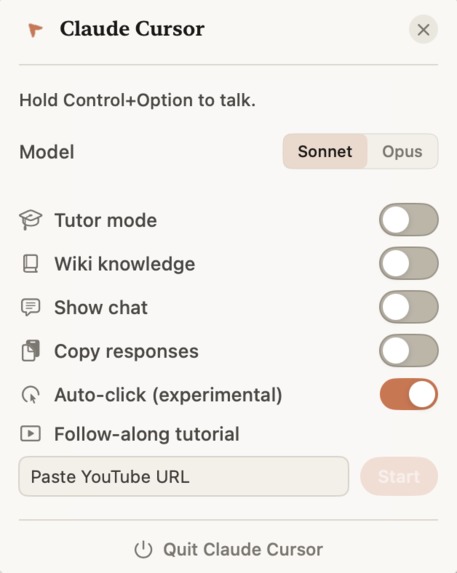 Claude Cursor – screenshot 5