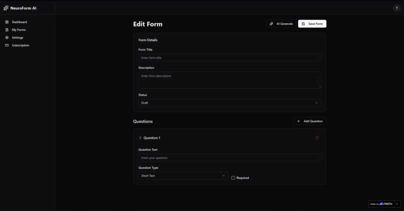 NeuroForm AI – screenshot 6