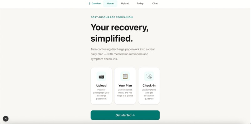 CarePost – screenshot 1
