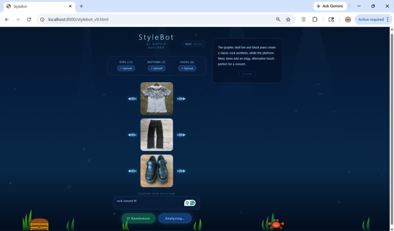 StyleBot – screenshot 1