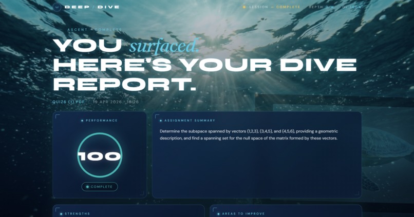 Deep Dive – screenshot 4