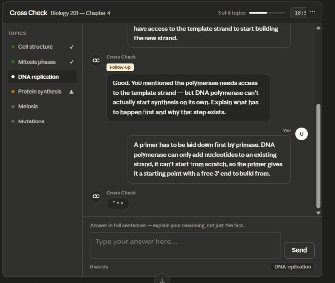 crosscheck – screenshot 3