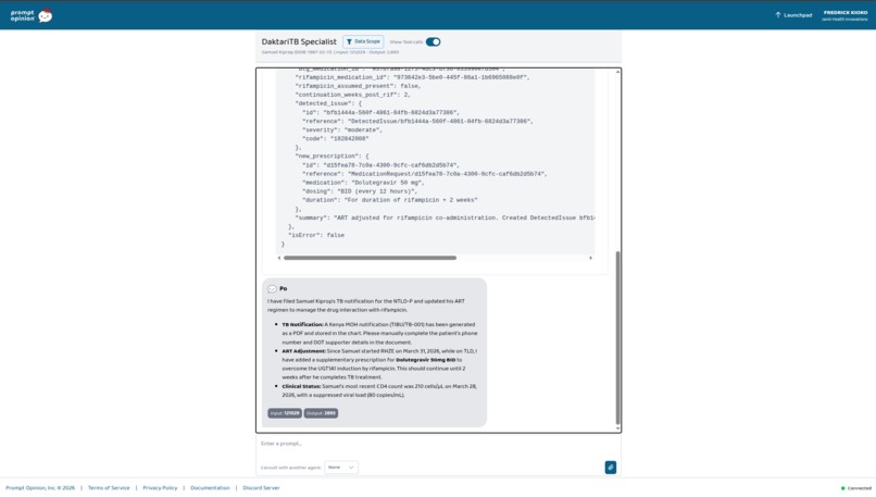 DaktariTB — The Action Layer for TB/HIV Care – screenshot 2