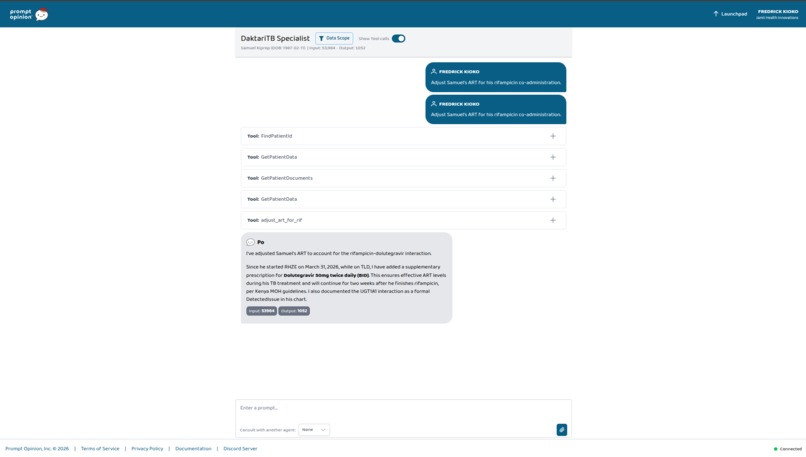 DaktariTB — The Action Layer for TB/HIV Care – screenshot 4
