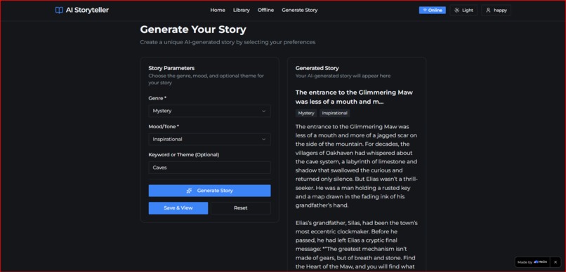 AI Storyteller – screenshot 3