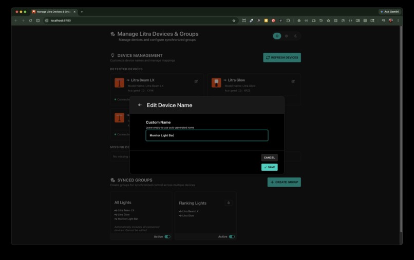 Cross-device Controls, Phase 2 – screenshot 3