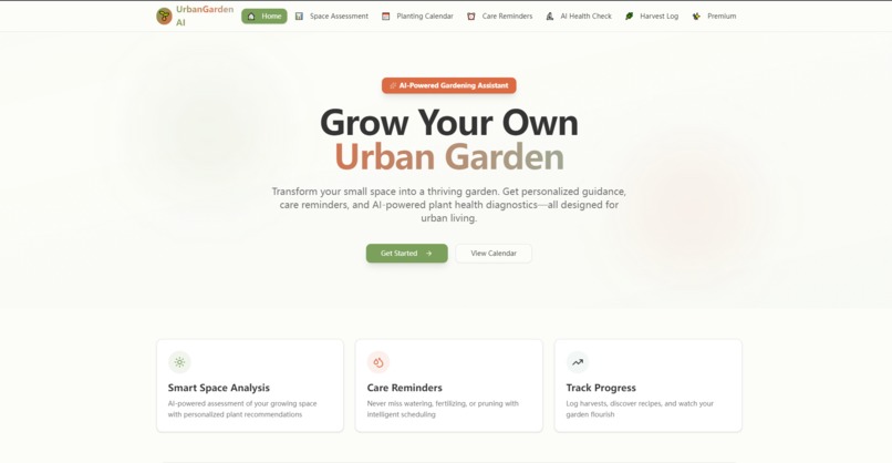UrbanGarden AI – screenshot 1