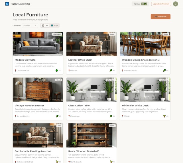FurnitureSwap – screenshot 1
