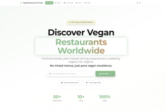 VeganRestaurant Finder