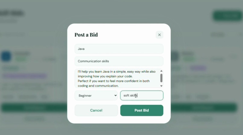skill-swap – screenshot 10