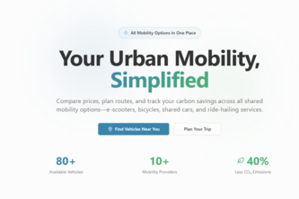 SharedMobility Hub