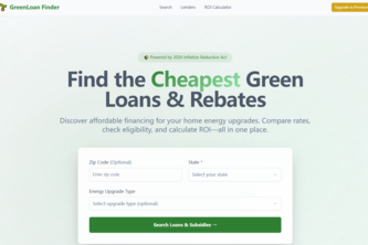 GreenLoan Finder