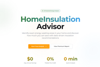 HomeInsulation Advisor