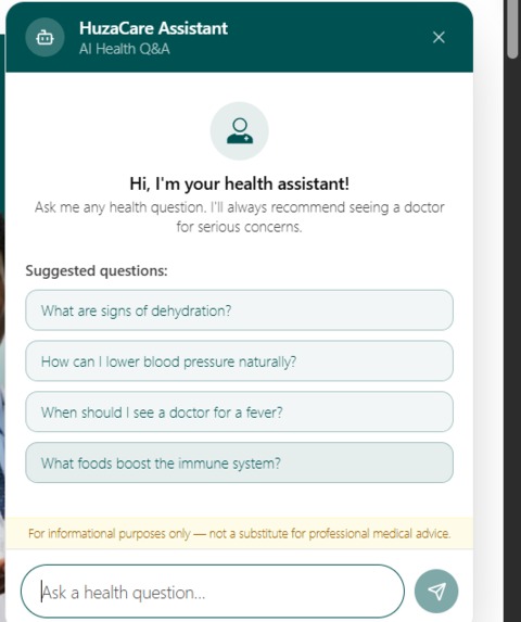 Huzacare – screenshot 2