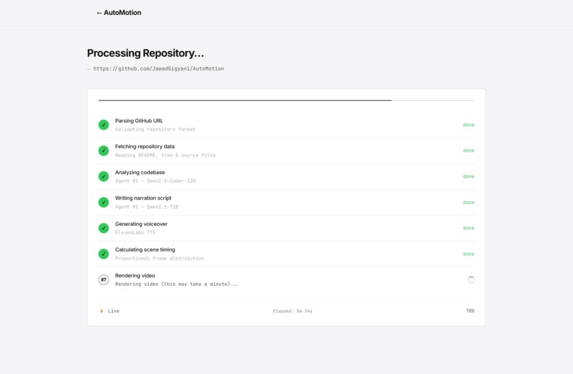 AutoMotion – screenshot 1