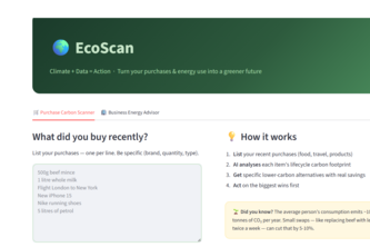  EcoScan AI 
