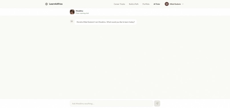 Learn4Africa – screenshot 1