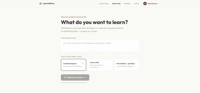 Learn4Africa – screenshot 2