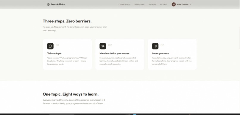 Learn4Africa – screenshot 4