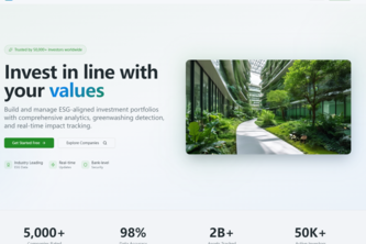 Invest in line with your values