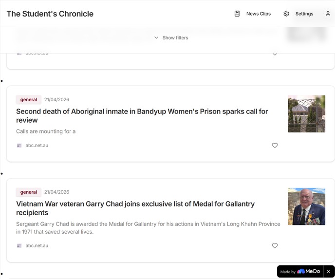The Student's Chronicle – screenshot 7