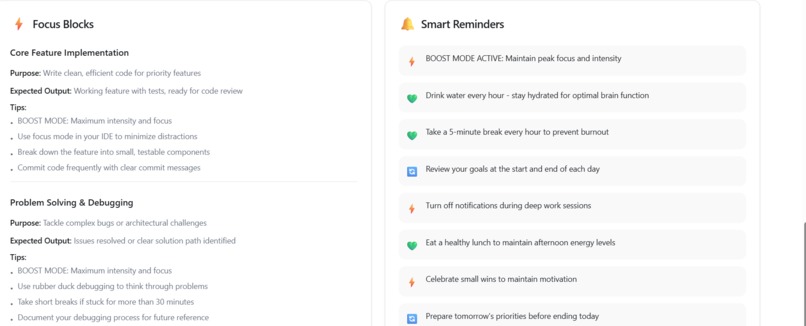 Prompt OS – AI Productivity Dashboard – screenshot 4