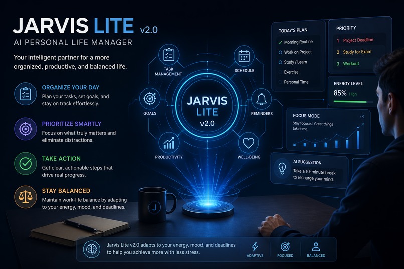 (Jarvis Lite v2.0) – screenshot 1