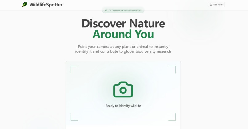WildlifeSpotter – screenshot 1