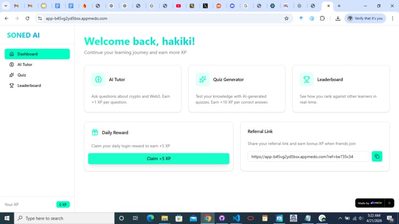 SONED AI – screenshot 1