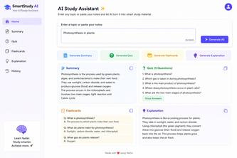 SmartStudy AI