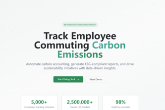 Track Employee Commuting Carbon Emissions