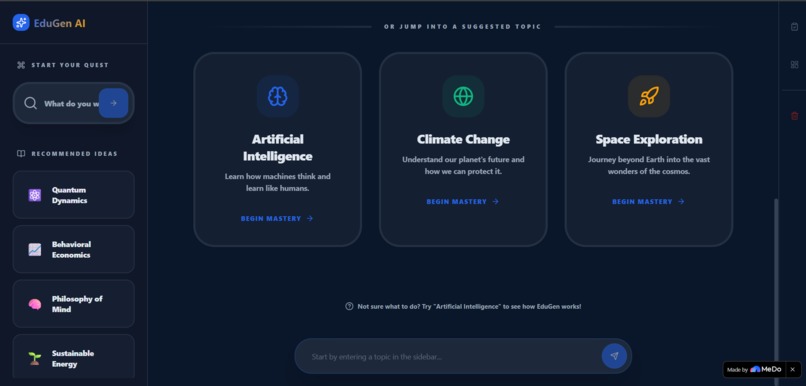 EduGen AI – screenshot 2