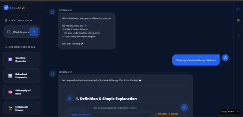 EduGen AI – screenshot 3