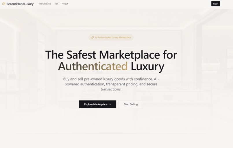 Authenticated Luxury – screenshot 1