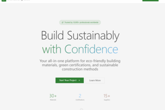 Build Sustainably withConfidence