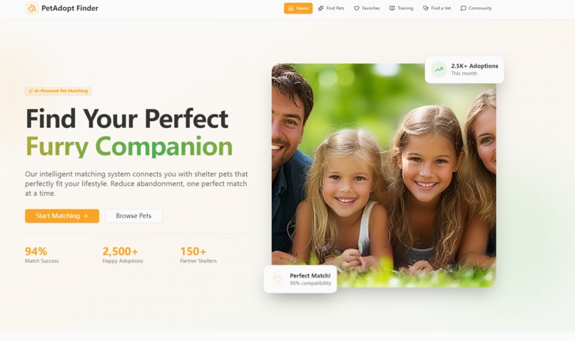 Find Your PerfectFurry Companion – screenshot 1
