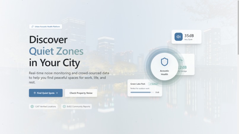 DiscoverQuietZones – screenshot 1