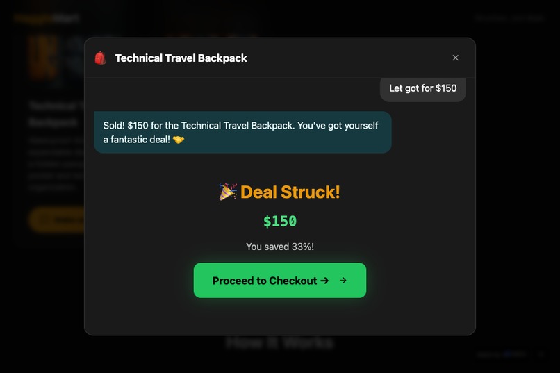 HaggleMart — AI-Negotiated E-Commerce – screenshot 6